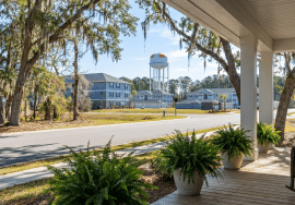 Shaded residential rental property near Little River SC