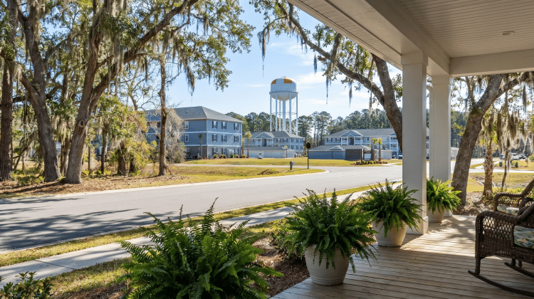 Shaded residential rental property near Little River SC
